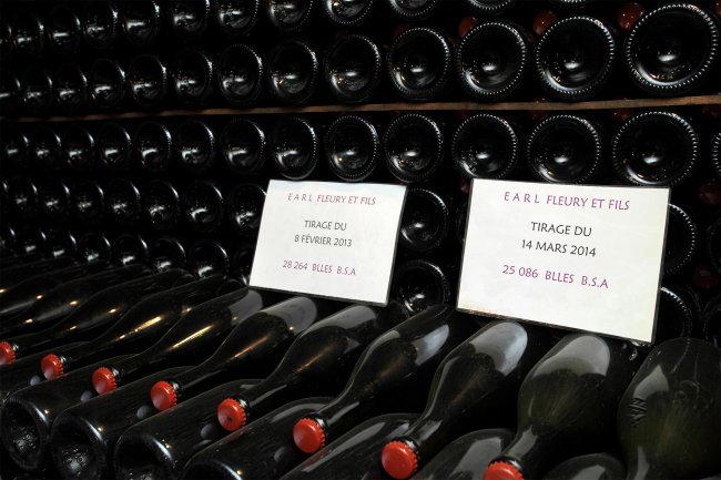 CHAMPAGNE FLEURY GILLE - Bouteilles